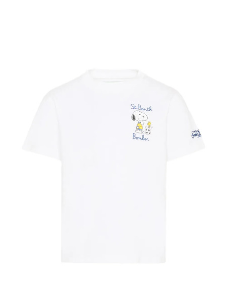  Mc2 Saint Barth Kids Short-sleeve T-shirt - White 