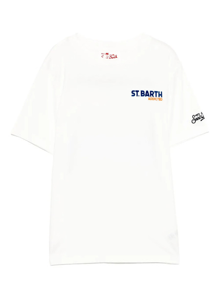  Mc2 Saint Barth Kids St. Barth T-shirt - White 