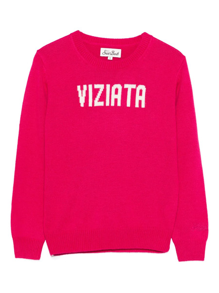  Mc2 Saint Barth Kids Viziata Sweater - Red 