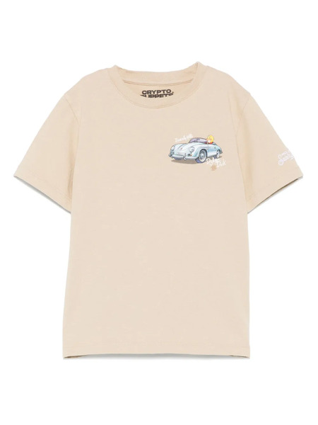  Mc2 Saint Barth Kids X Crypto Puppets Dylan Duck T-shirt - Brown 