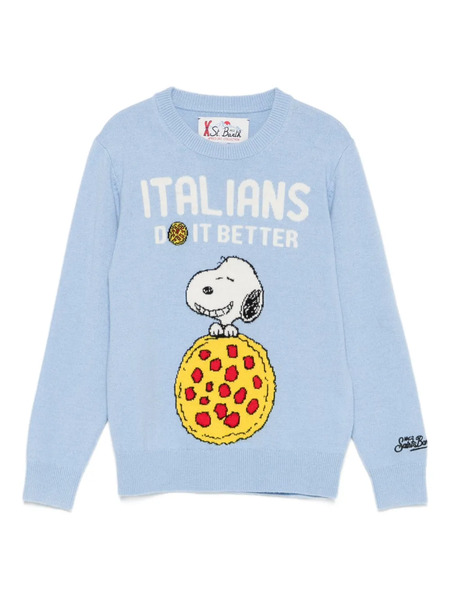  Mc2 Saint Barth Kids X Peanuts Snoopy Jumper - Blue 