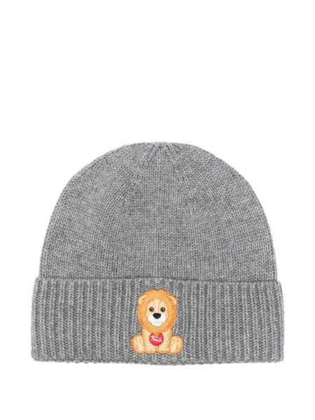  Mc2 Saint Barth Kids X Trudi Embroidered Beanie - Grey 