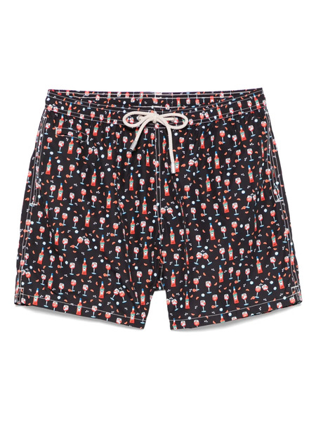  Mc2 Saint Barth Lighting Swim Shorts - Black 