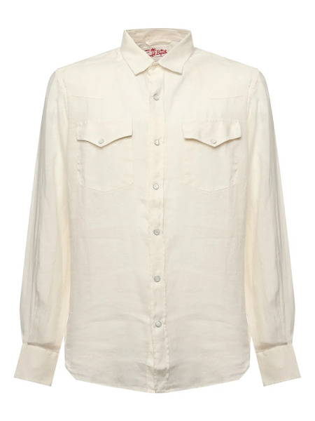  Mc2 Saint Barth Linen Shirt - Neutrals 