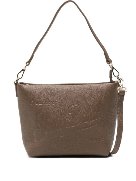  Mc2 Saint Barth Logo-embossed Shoulder Bag - Brown 