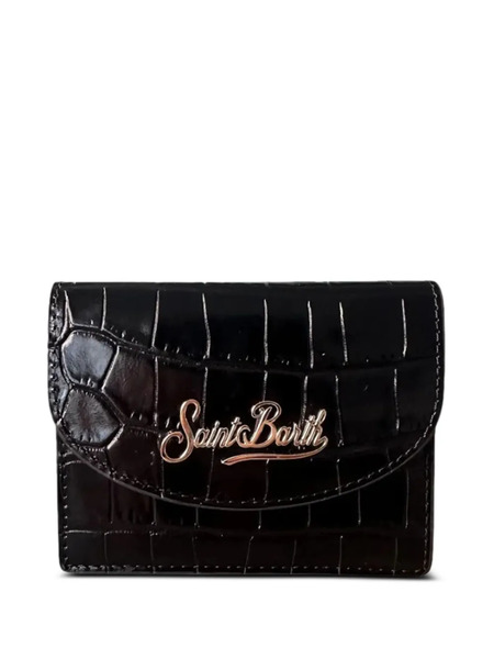  Mc2 Saint Barth Logo Wallet - Black 