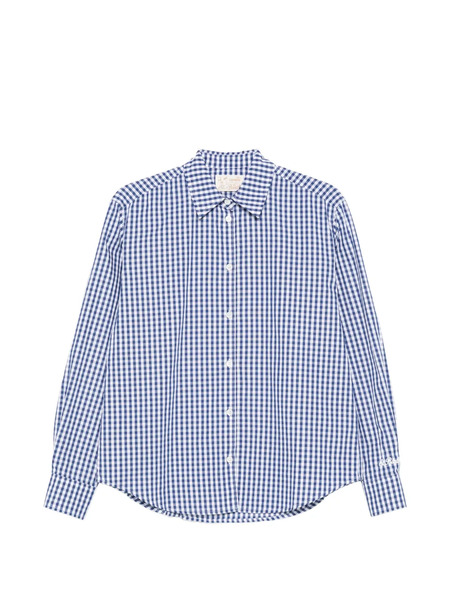  Mc2 Saint Barth Meredith Gingham Shirt - Blue 