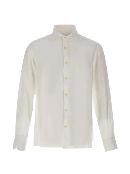  Mc2 Saint Barth Pamplona Button Long-sleeve Shirt - White 