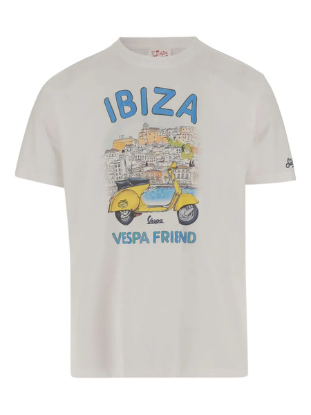  Mc2 Saint Barth Printed T-shirt - White 