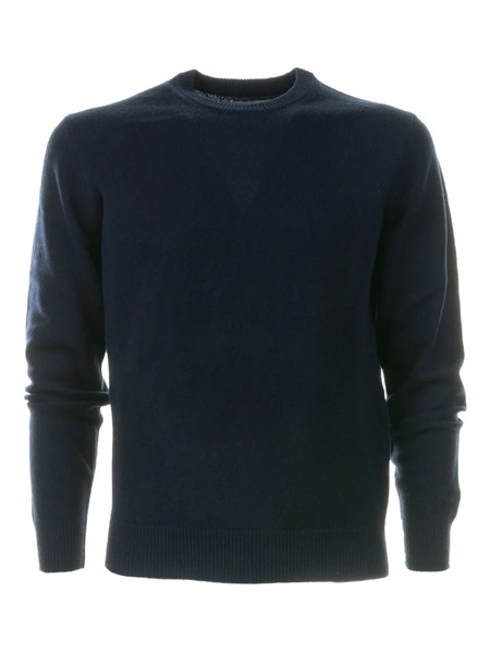 Mc2 Saint Barth Ribbed-trim Sweater - Blue 