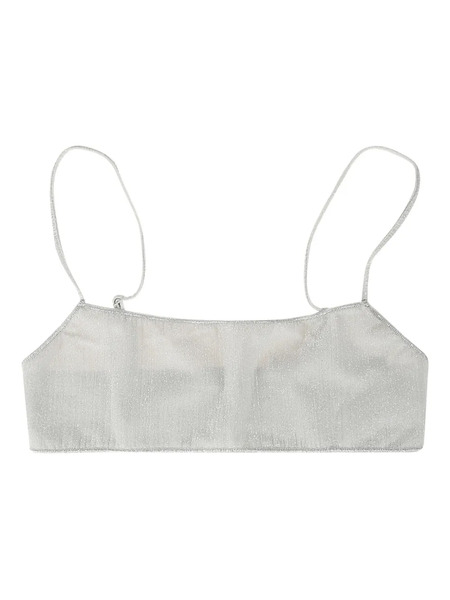  Mc2 Saint Barth Sadie Bikini Top - Silver 