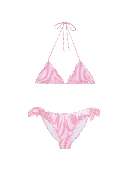  Mc2 Saint Barth Striped Bikini - Pink 