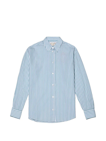  Mc2 Saint Barth Striped Shirt - Blue 