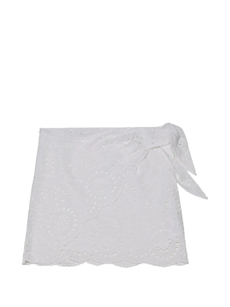  Mc2 Saint Barth Tie-fastening Shorts - White 