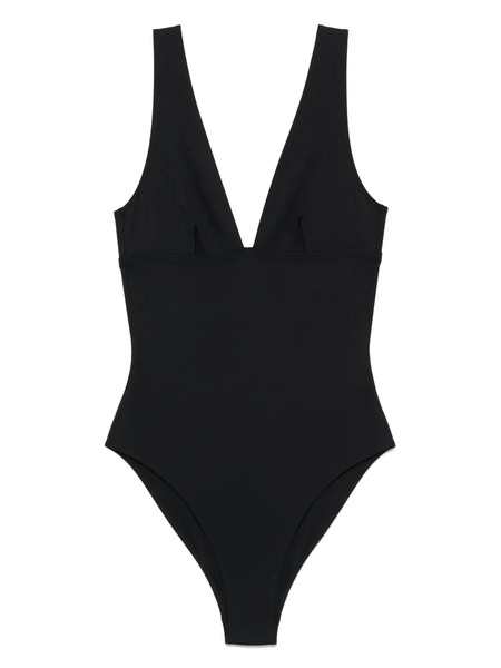  Mc2 Saint Barth V-neck Swimsuit - Black 