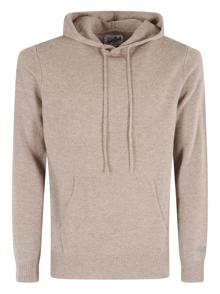  Mc2 Saint Barth Wool Hoodie - Neutrals 