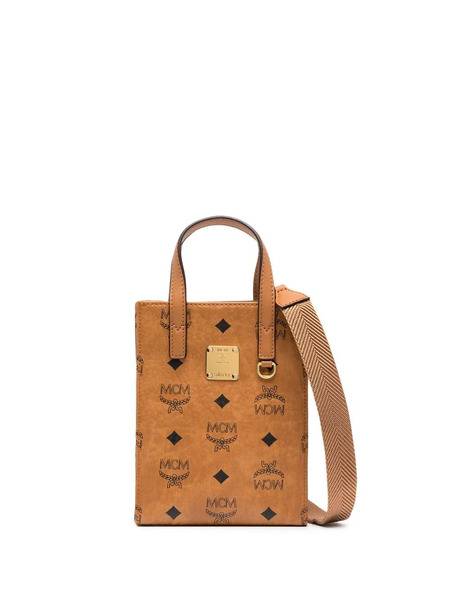  Mcm Mini Aren Crossbody Bag - Brown 