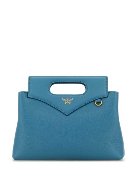  Mcm Mini Soft Diamond Tote Bag - Blue 