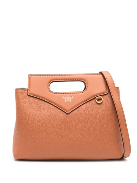  Mcm Mini Soft Diamond Tote Bag - Brown 