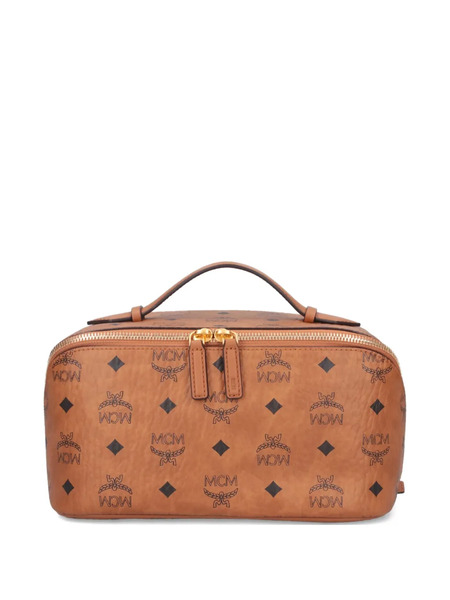  Mcm Monogram Tote Bag - Brown 