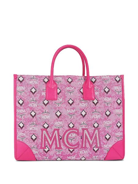  Mcm München pink Tote Bag 