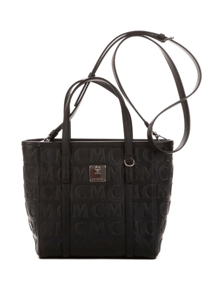  Mcm Pre-owned Logo-embossed Tote Bag - Black 