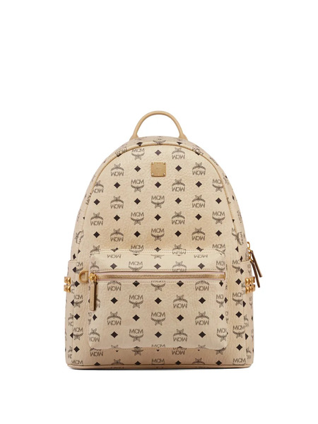 Mcm Stark Side Studs Backpack - Neutrals 