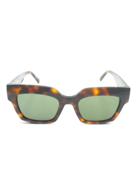  Mcm Tortoiseshell Square-frame Sunglasses - Brown 