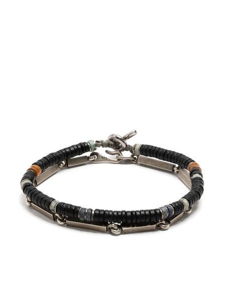  M.cohen Ovalado Link Bracelet Set - Black 