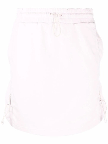  Mcq Draped Cotton Miniskirt - Purple 