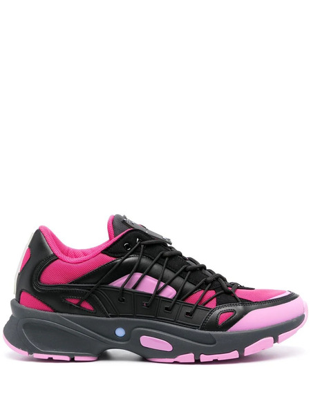  Mcq Laced Low-top Sneakers - Black 