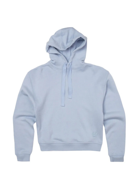 Mcq Swallow Logo-embroidered Hoodie - Blue 