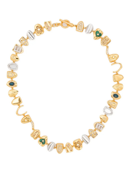  Medea Erin Taylor Charm Necklace - Gold 