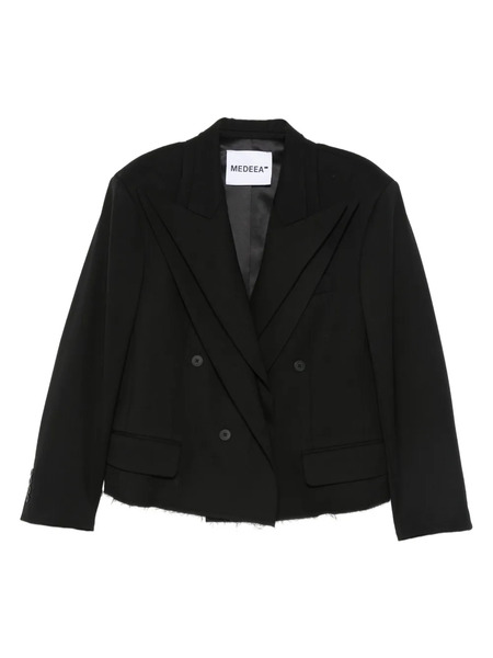  Medeea Double-breasted Blazer - Black 