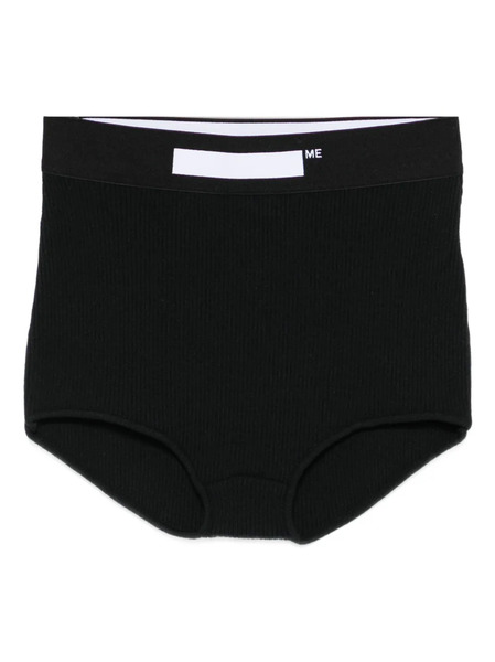  Medeea High-waisted Shorts - Black 