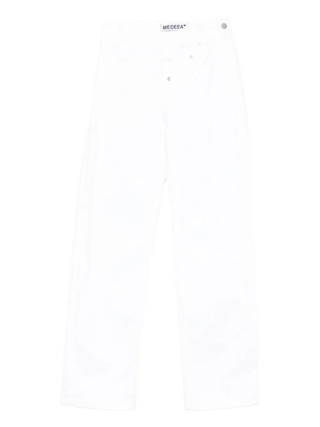  Medeea High-waisted Trousers - White 