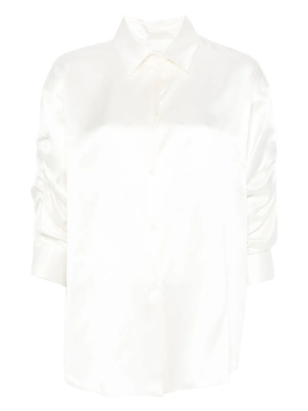  Medeea Silk Shirt - White 