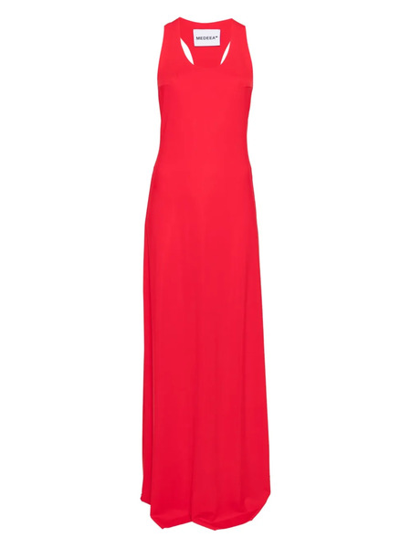  Medeea Sleeveless Maxi Dress - Red 