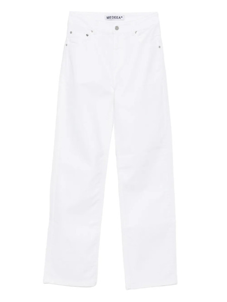  Medeea Straight-leg Jeans - White 