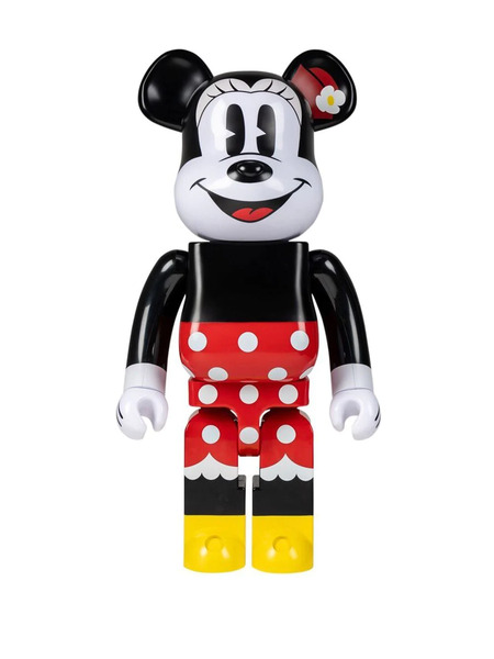  Medicom Toy X Disney Minnie Mouse Be@rbrick Figure - Black 