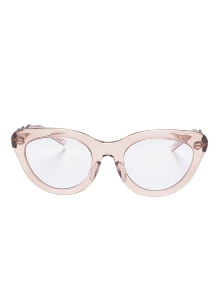  Megane And Me Brook Cat-eye Sunglasses - Neutrals 