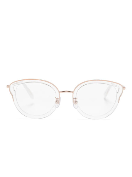  Megane And Me Cat-eye Glasses - Neutrals 