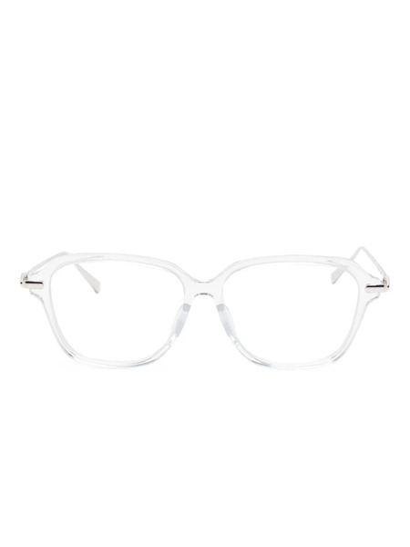  Megane And Me Square-frame Glasses - Silver 