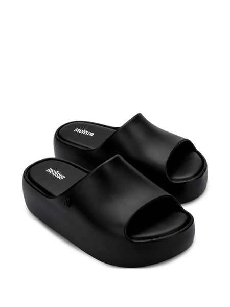  Melissa Free Platform Slides - Black 