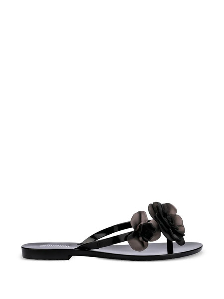  Melissa Harmonic Springtime Flip-flops - Black 