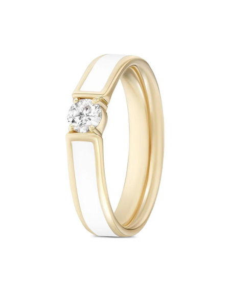  Melissa Kaye 18k Yellow Gold Honey Diamond Ring 
