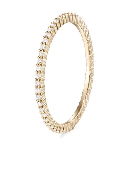  Melissa Kaye 18k Yellow Gold Sadie Diamond Eternity Ring 