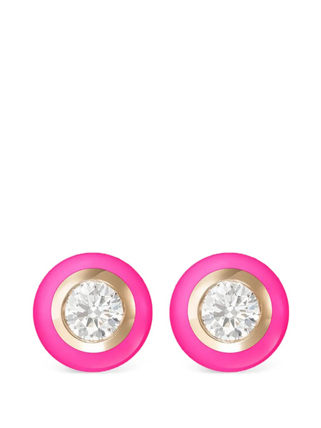  Melissa Kaye 18kt Rose Gold Audrey Diamond Earrings 