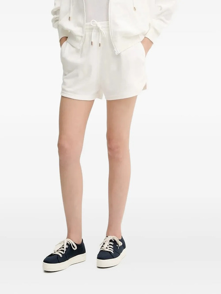  Melissa Odabash Harley Drawstring-waist Mini Shorts - White 