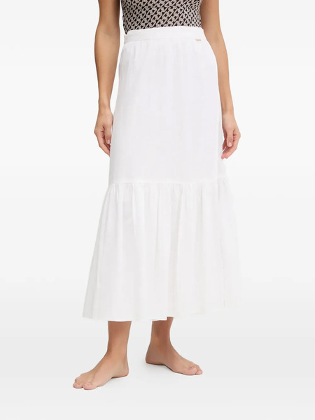  Melissa Odabash Monroe Tie-fastening Midi Skirt - White 